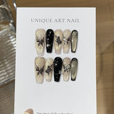 Custom Ink Bamboo Press-On Nails