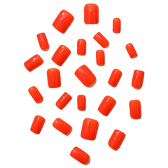 Short Solid Color Press-On Nails– SQUARE | Short