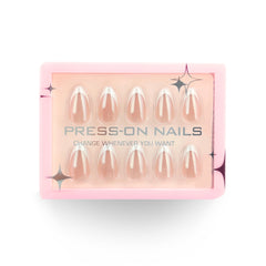 30-Piece Almond Premium Press-On False Nails