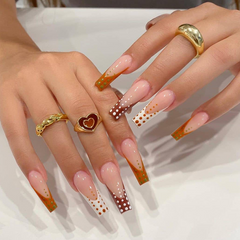 Caffeine Dots Nails