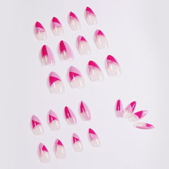 Rose Fade Press On Nails