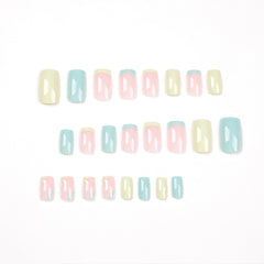 Floral Press on Nails