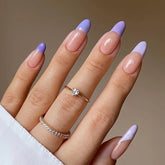 Lilac Gradient Press On Nails