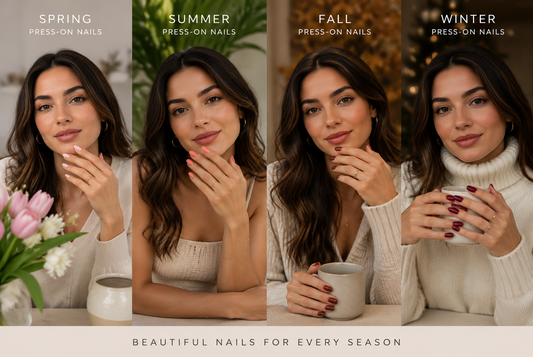 The Best Press-On Nail Colors for Every Season