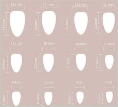 Sunset Bloom Press-On Nails – Almond | Medium