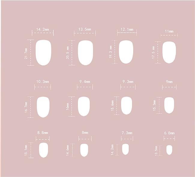 Crimson Bloom 3D Press-On Nails