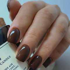 Short Solid Color Press-On Nails– SQUARE  | Short