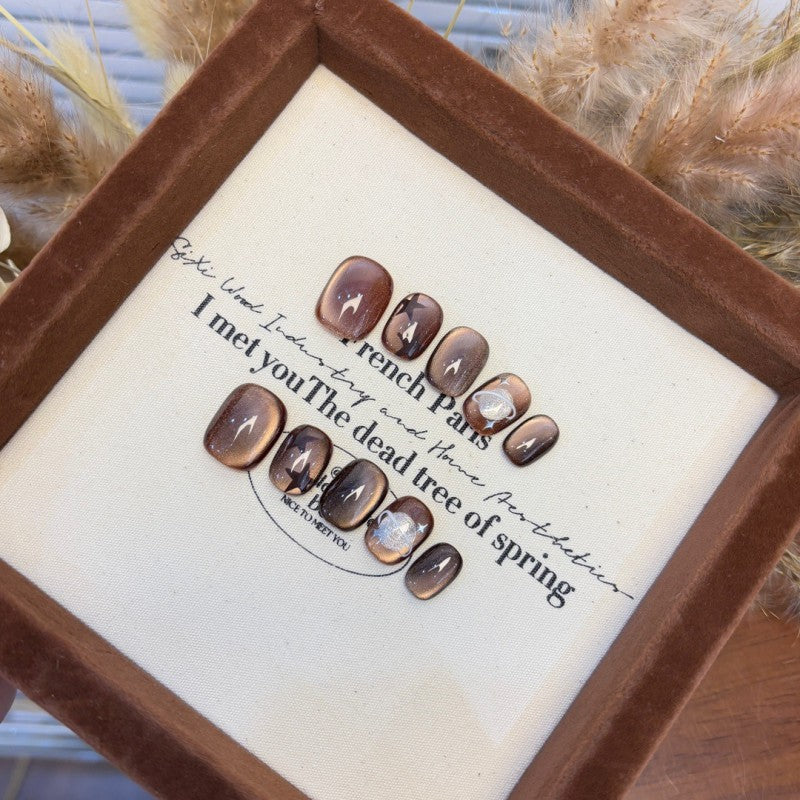 Length:Short Shape:OVAL SHAPE Reusable，Reusable, each wear lasts up to 2 weeks Waterproof Vegan & Cruelty-free