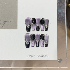 Custom Luxury Cat Eye Press-On Nails
