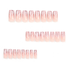 Ombre Pink Press on Nails
