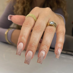 Ombre Pink Press on Nails