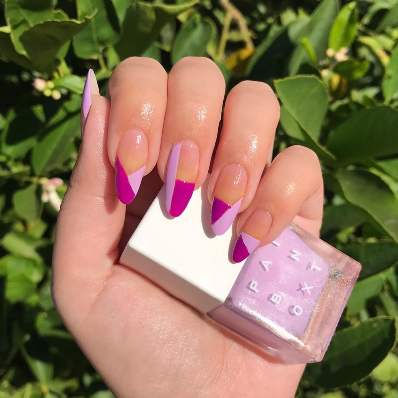 Rose Fade Press On Nails