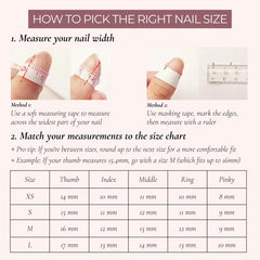 Original Real Shot Handmade Press On Nails Press-On Nails–Short SQUARE | 10 PCS Set